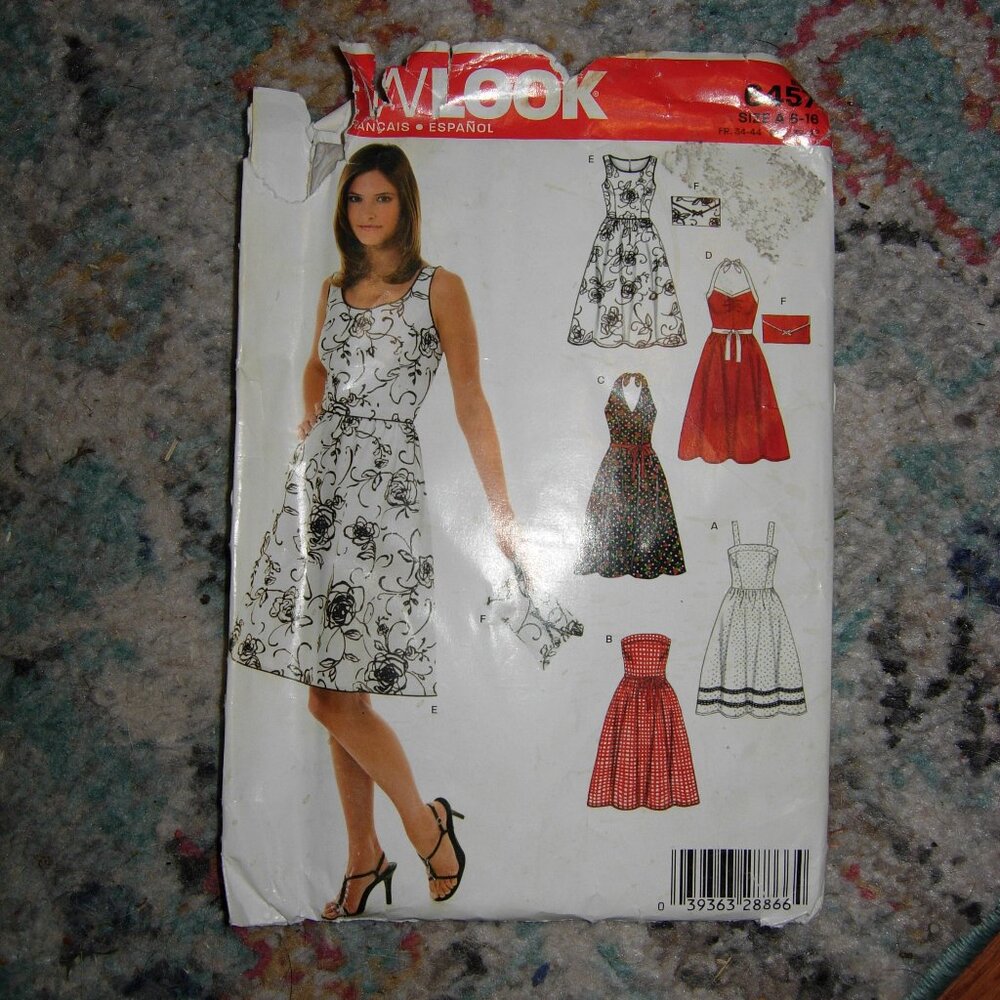 New Look Sewing Pattern UNCUT